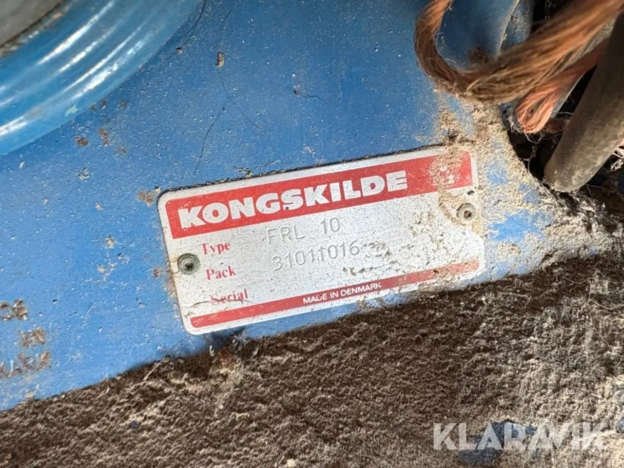 Billede 5 - Kornblæser med indkørsel Kongskilde FRL10
