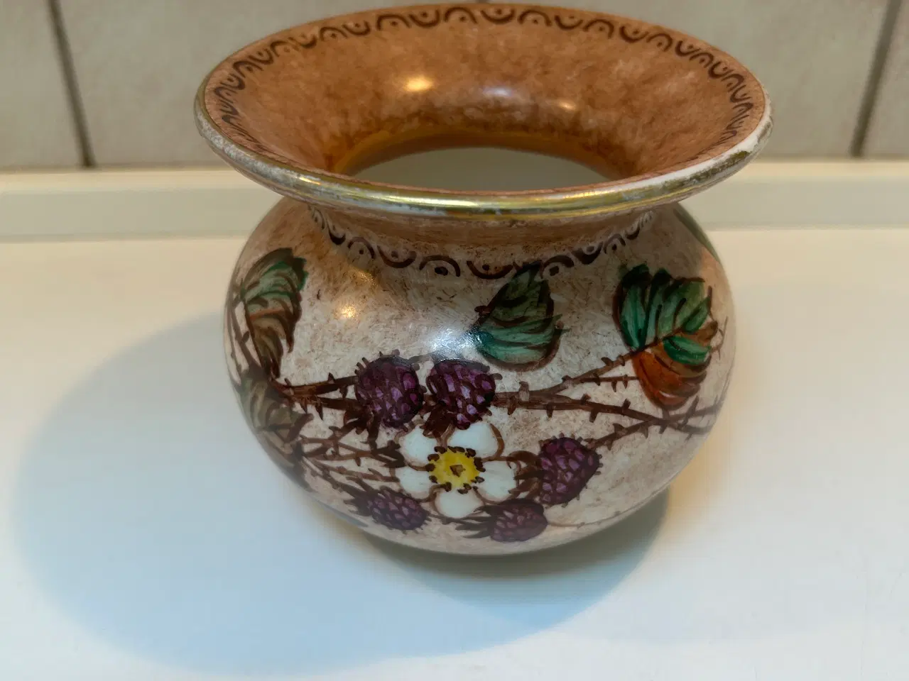 Billede 3 - Vintage vase i keramik