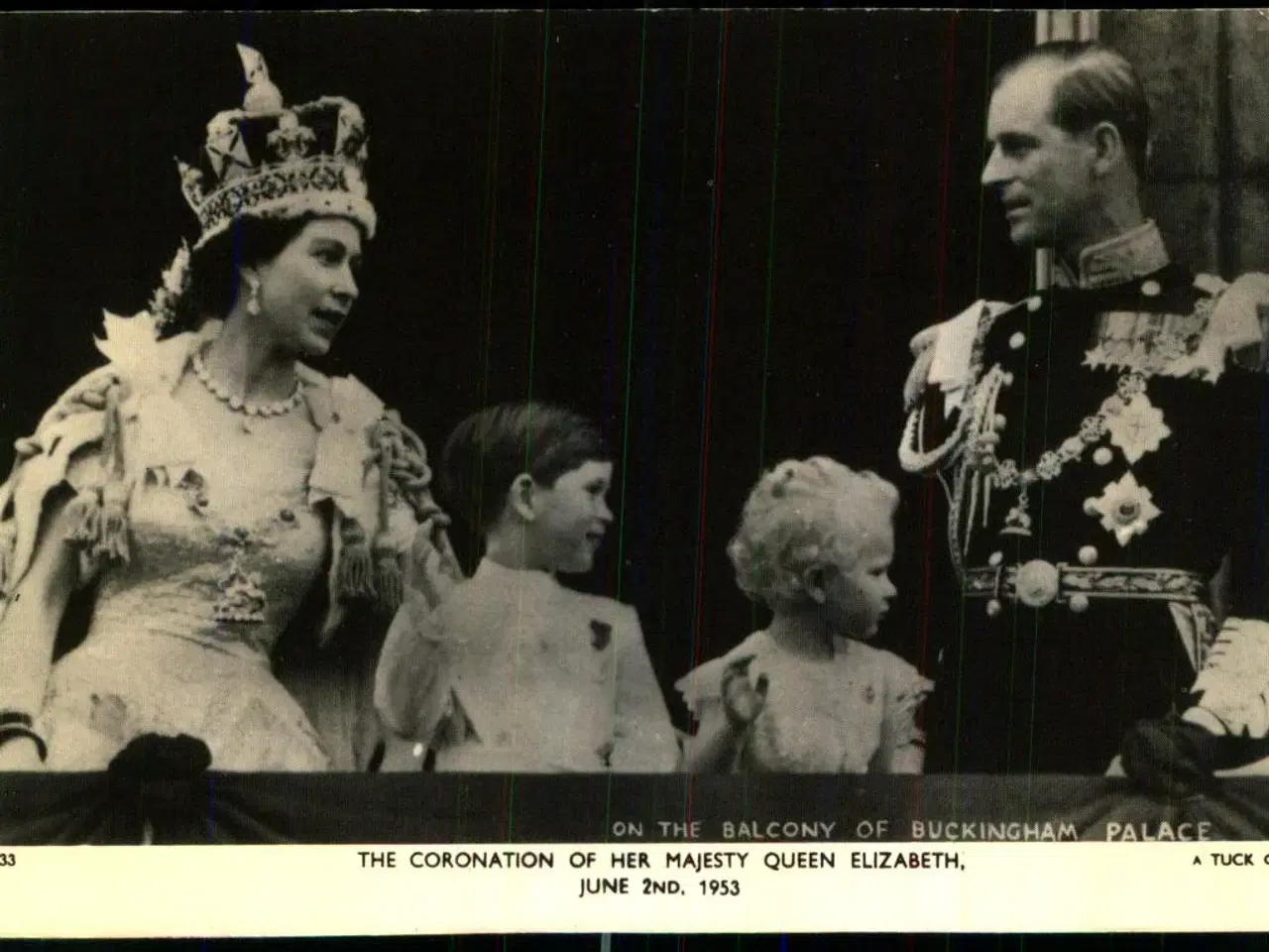 Billede 1 - Coronation - Dronning Elizabeth II - Prince Philip - Charles - Anne - Ubrugt