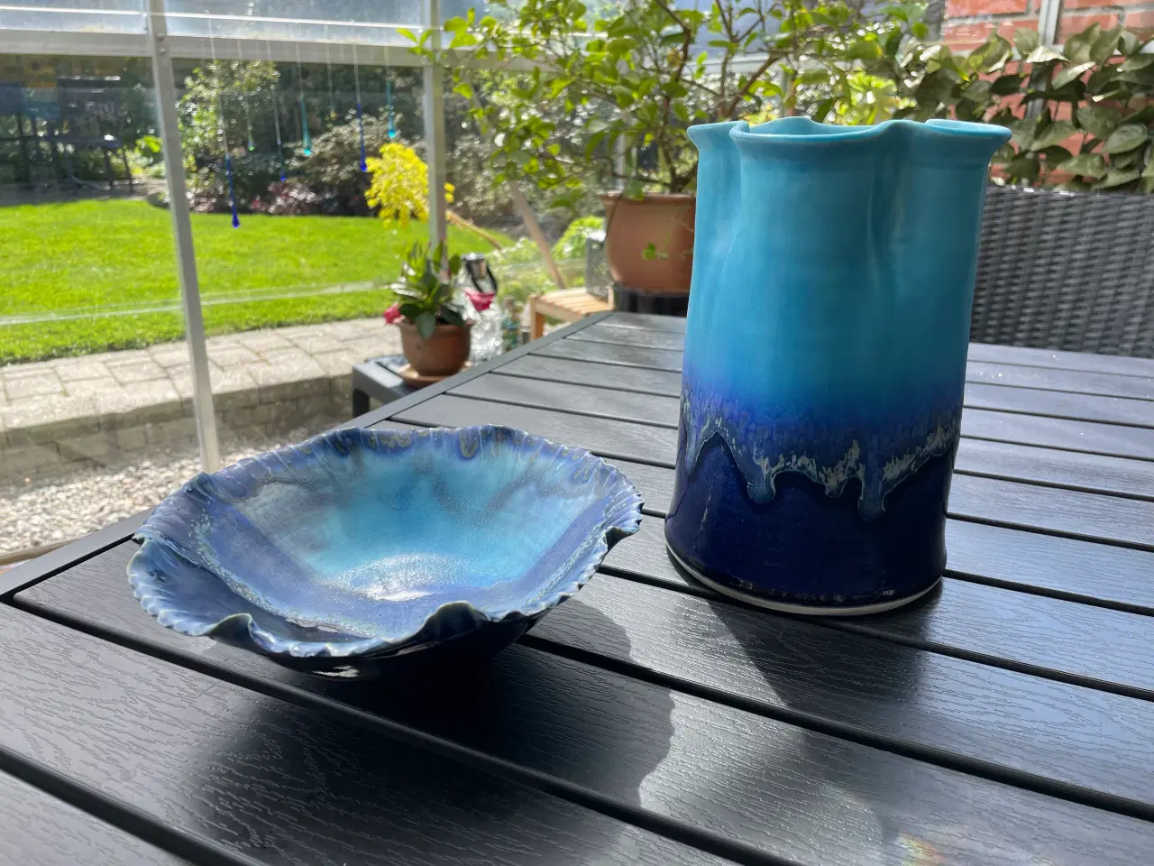 Billede 3 - Visby  keramik - den blå serie