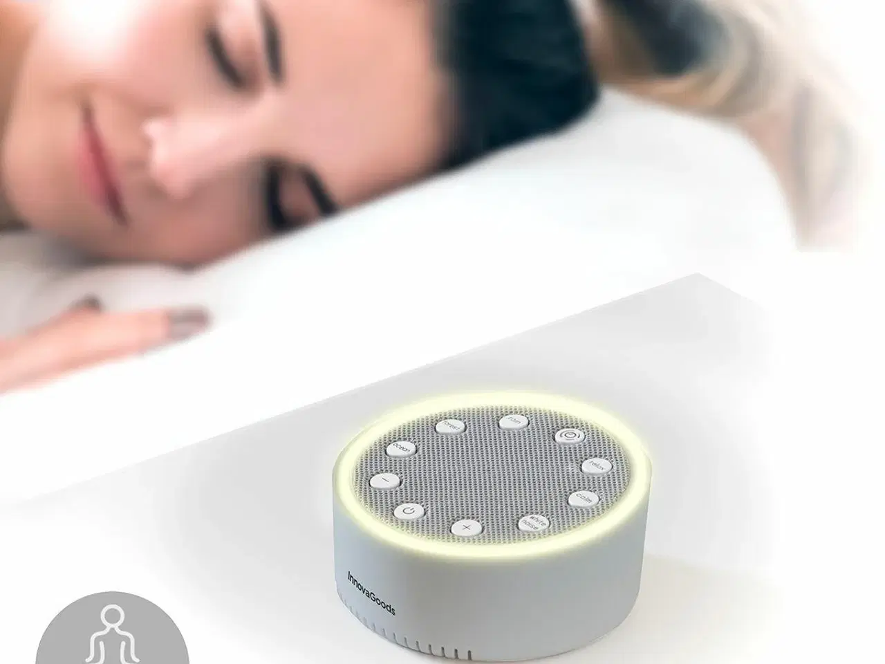 Billede 6 - Natlampe med hvid støj - Slewel