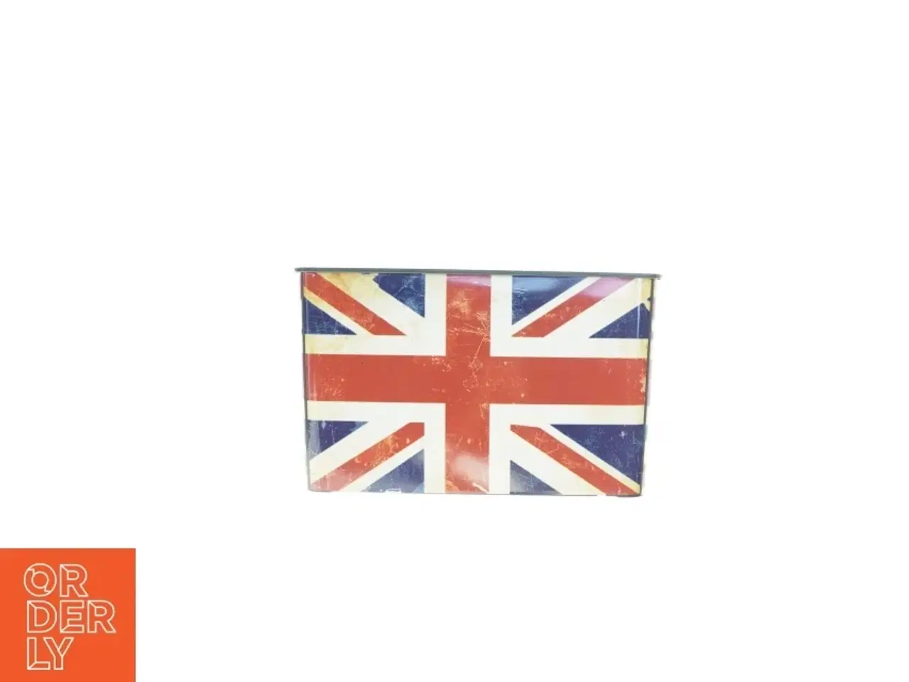 Billede 1 - Opbevaringskasse med det engelske flag union jack (str. 32 x 23 x 32 )