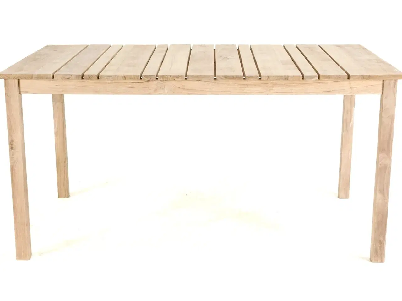 Billede 1 - Et nyt havebord af teaktræ