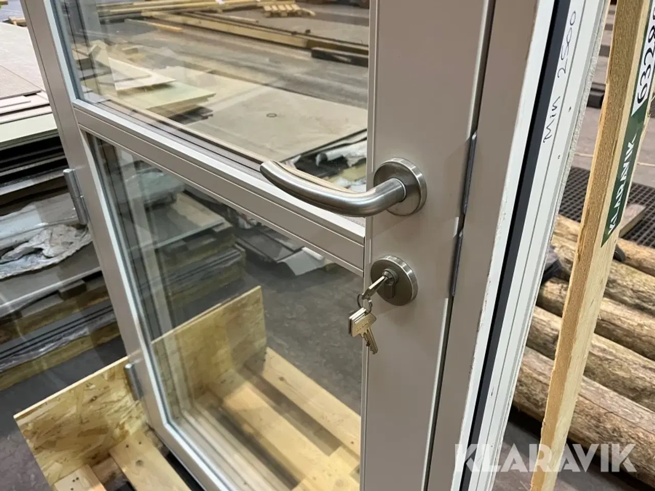 Billede 4 - Yderdør 3 lags træ/alu - 1 styk