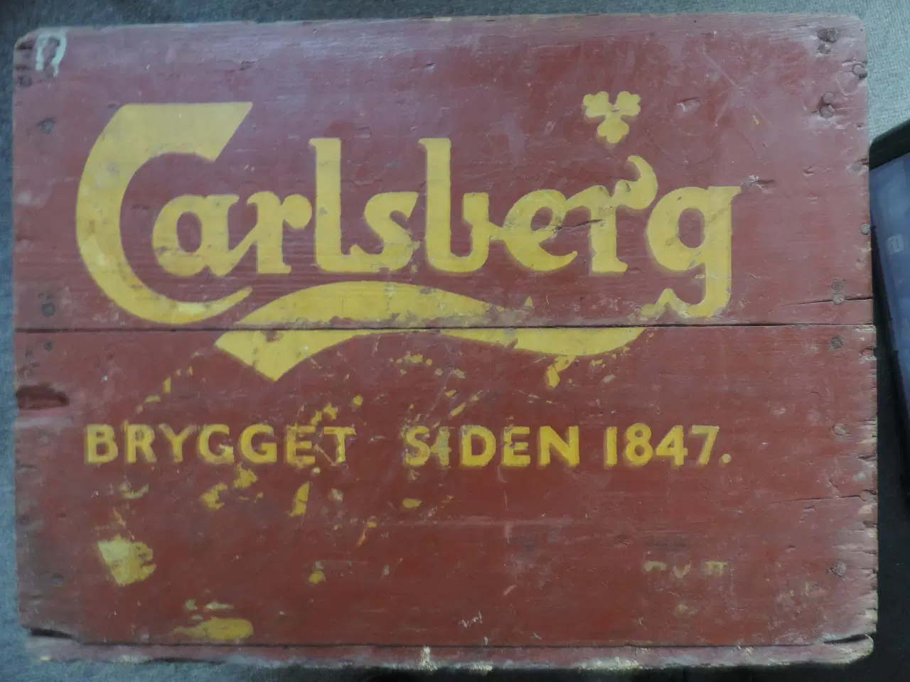 Billede 1 - Gammel Carlsberg kasse