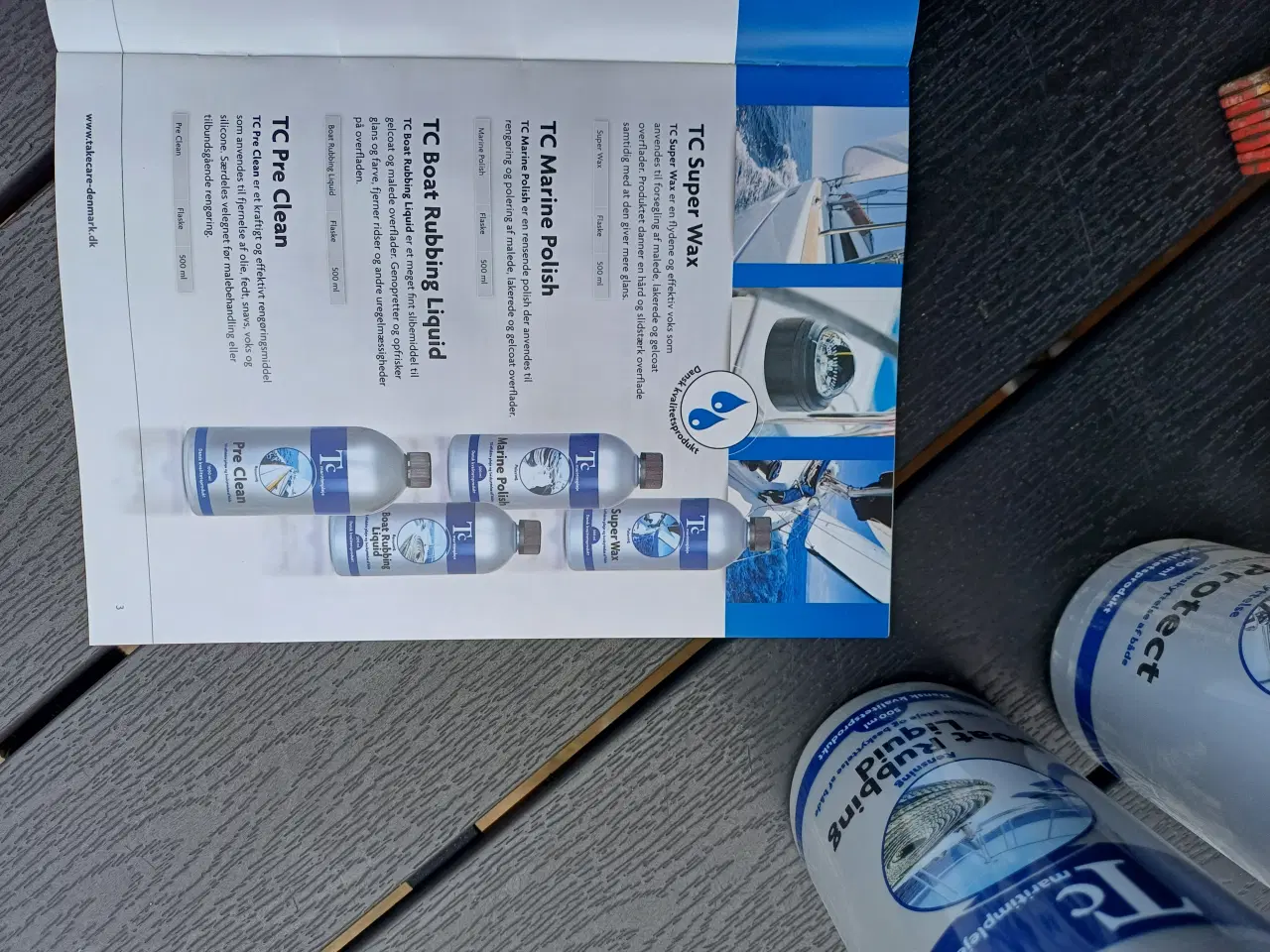 Billede 3 - vedligeholdelses produkter til båd m.v. 