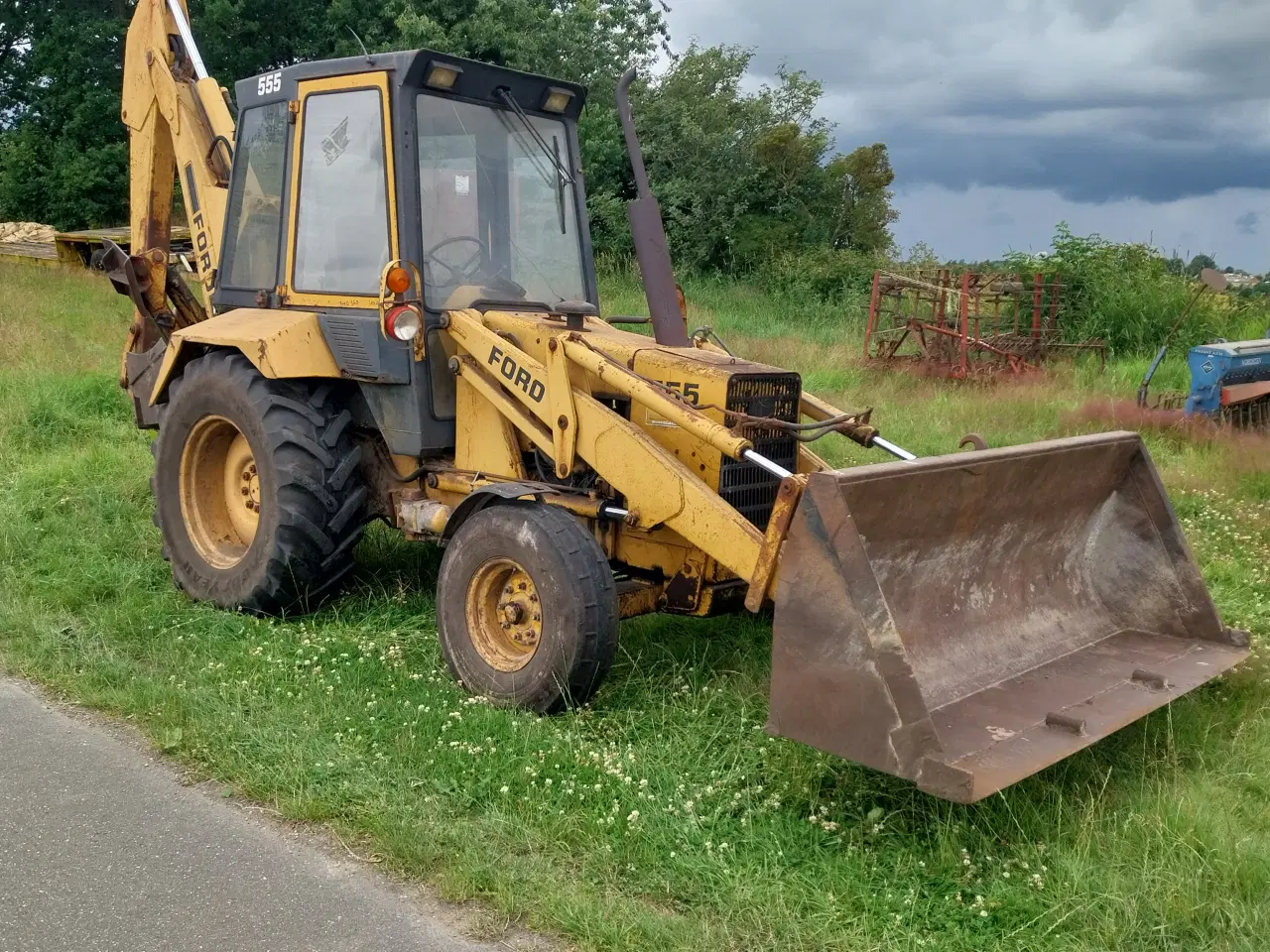 Billede 6 - Ford 555 rendegraver 
