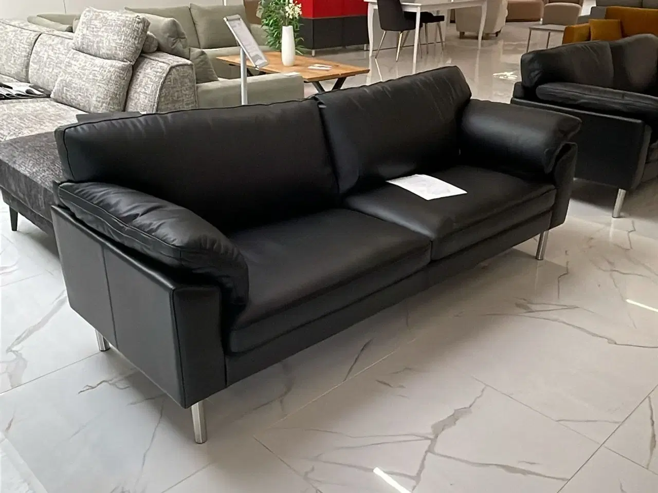 Billede 4 - Skalma lædersofa sæt – 2,5 + 3 pers
