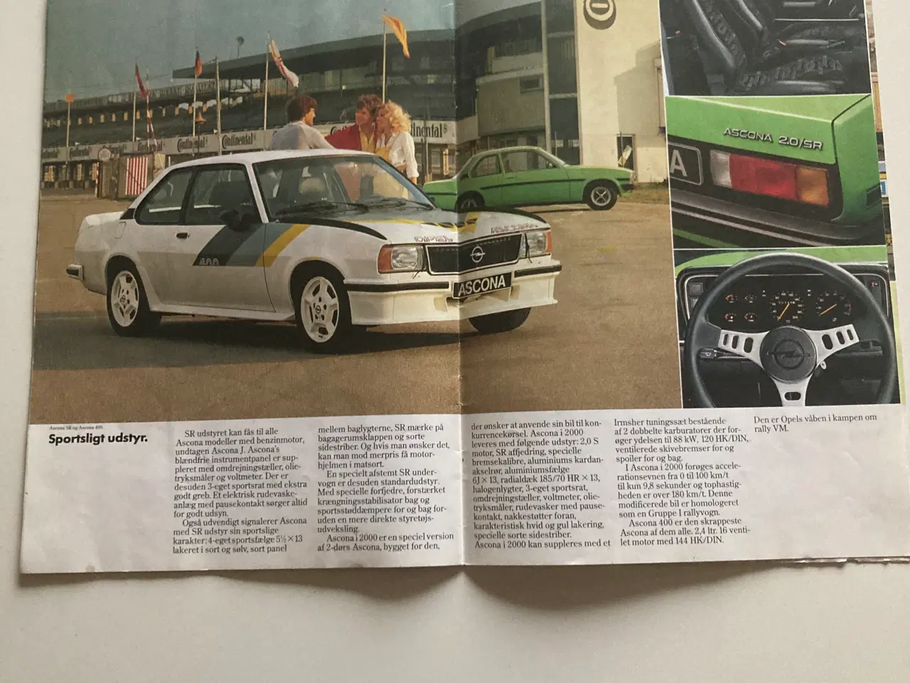 Billede 3 - Opel ascona b salgsbrochure