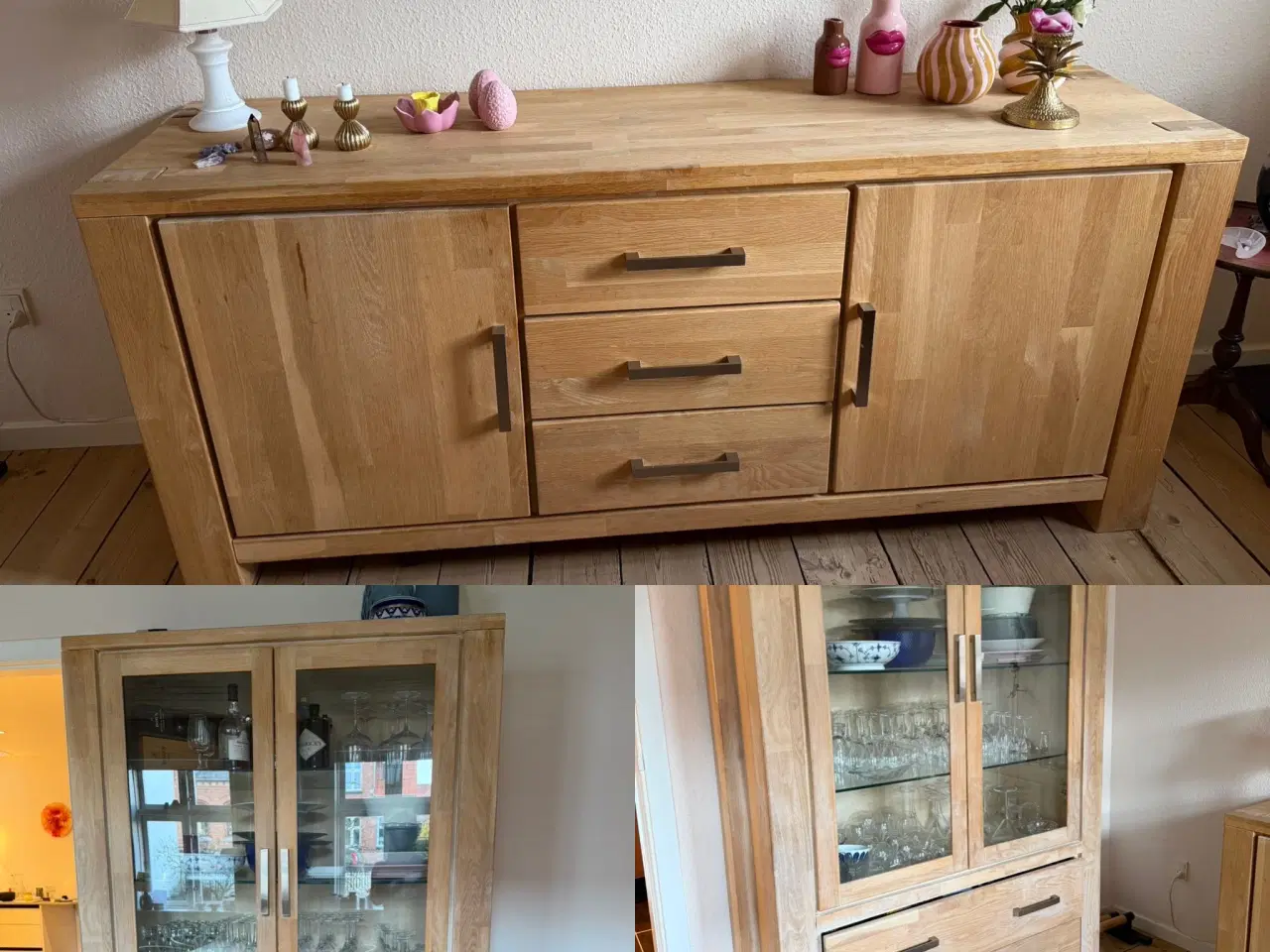 Billede 1 - Skænk og Vitrineskab