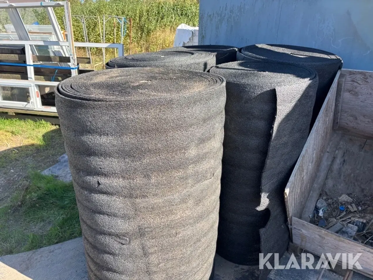 Billede 1 - Isolering til etagedæk 240 meter cirka