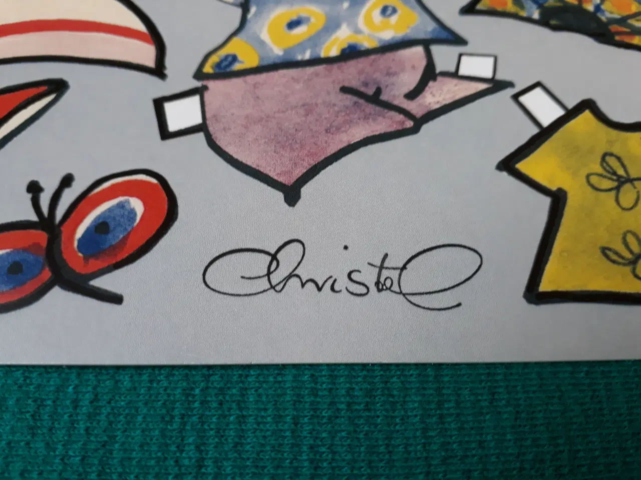 Billede 13 - Christel, Marie og Modeark Påklædningsdukker