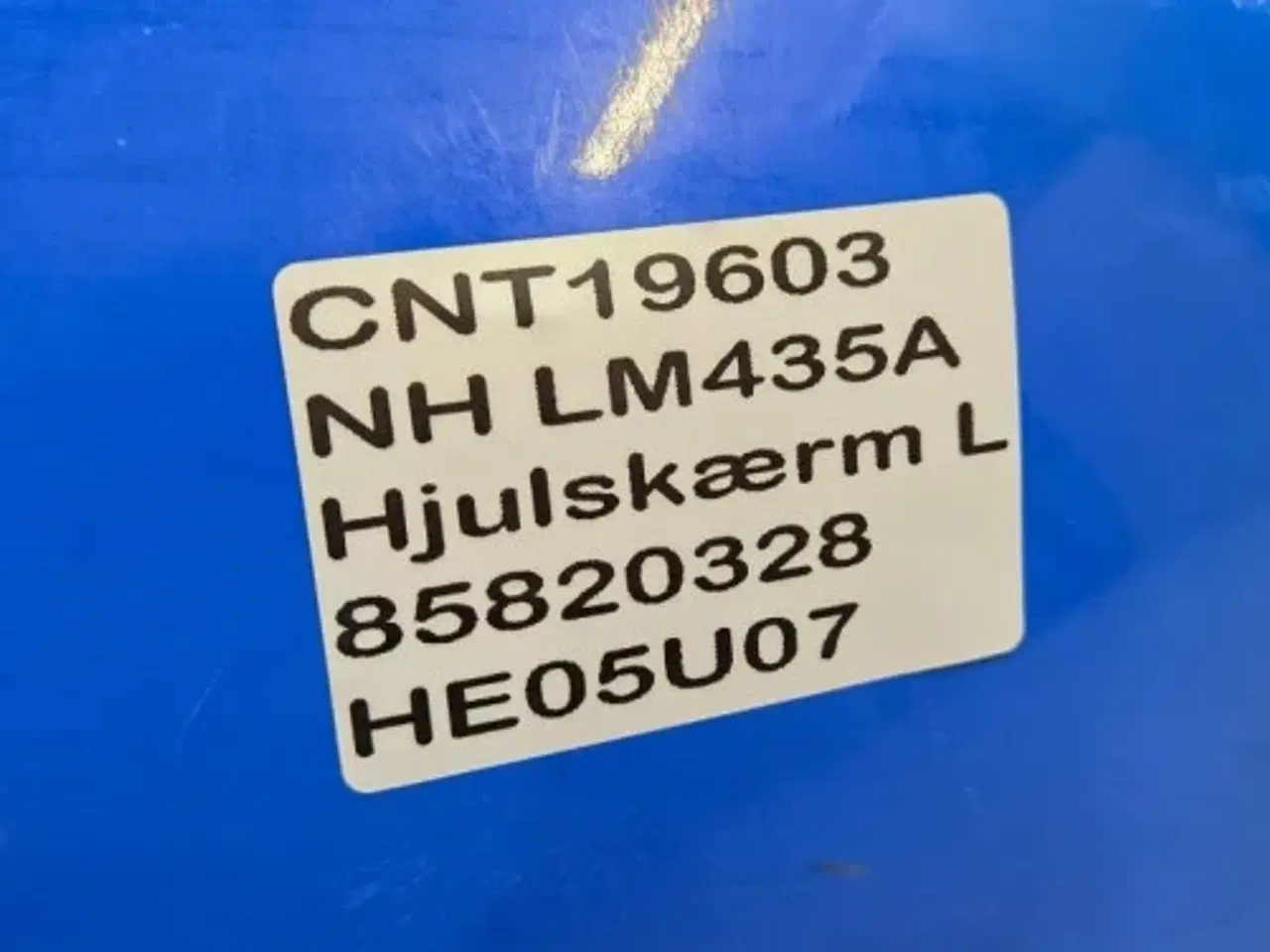 Billede 10 - New Holland LM435A Hjulskærm L. 85820328