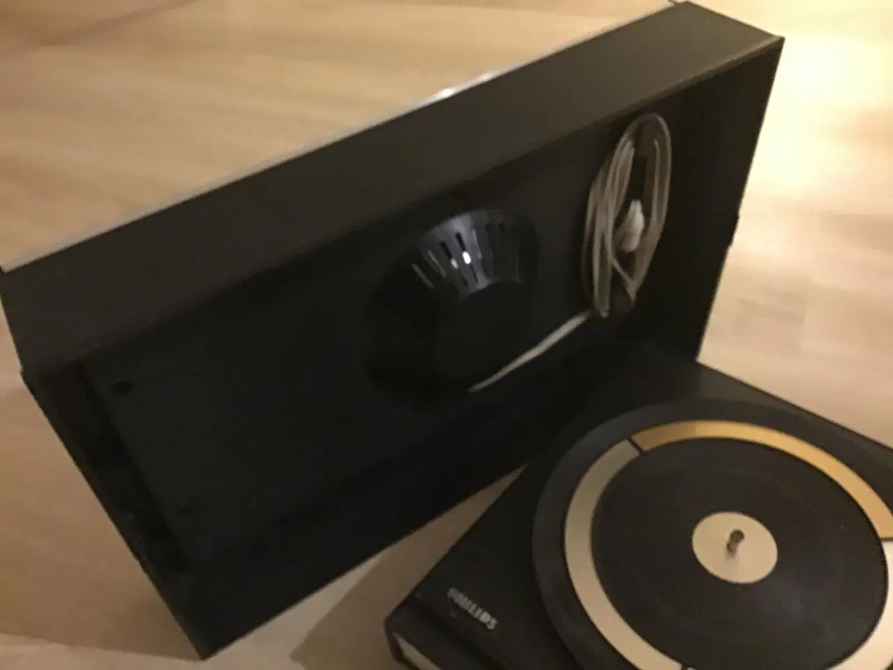 Billede 3 - Pladespiller med højtaler Retro