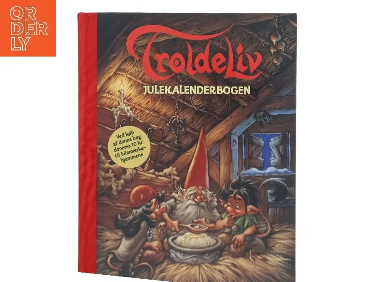 Billede 1 - Troldeliv : julekalenderbogen af Sissel Bøe (Bog)