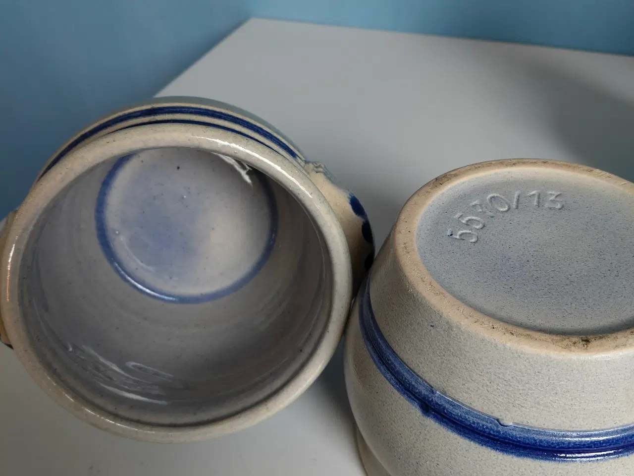 Billede 7 - 🏺 Vintage keramik-sæt – Håndmalet detaljer