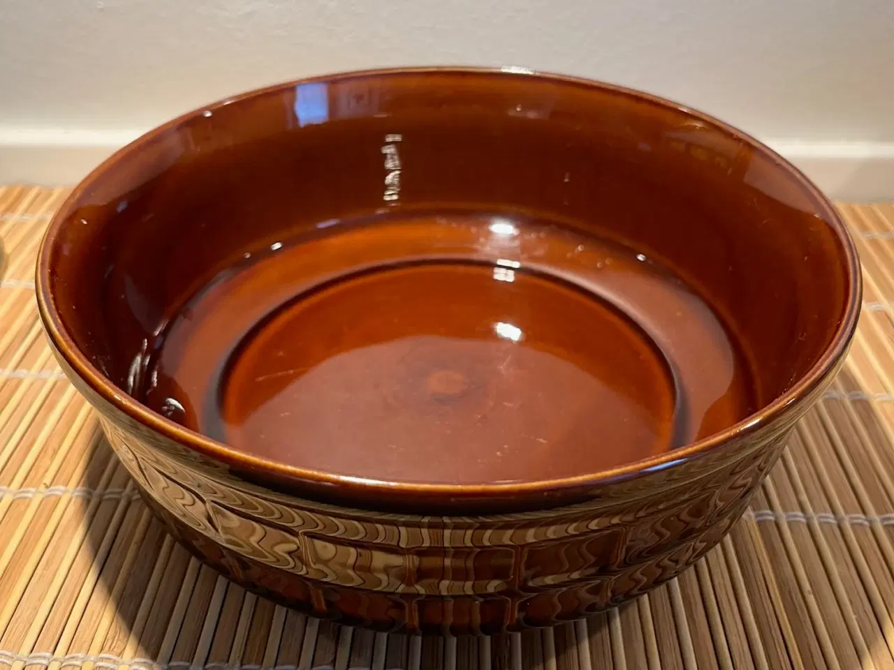 Billede 2 - Tulowice Pottery - brun skål