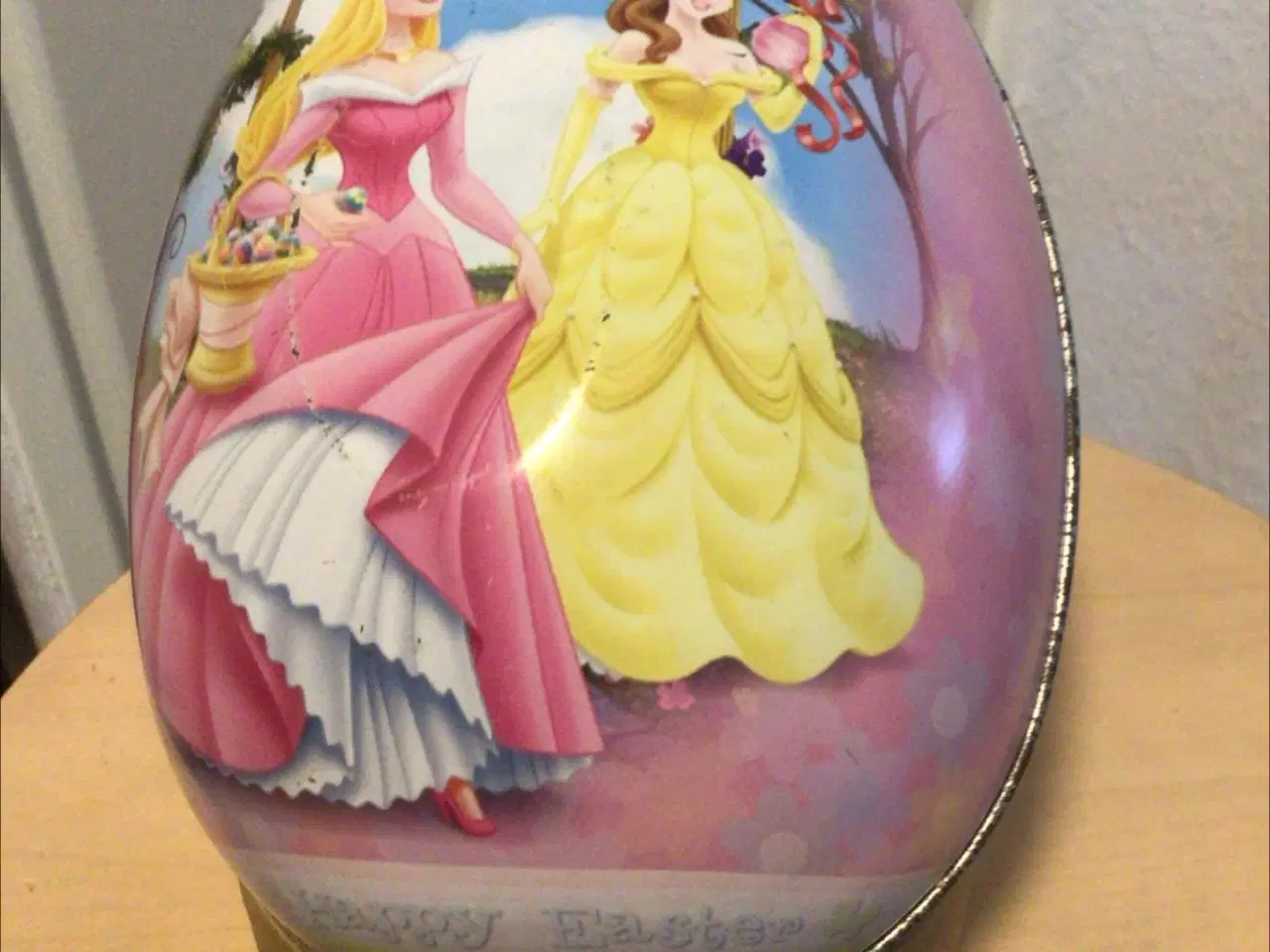 Billede 2 - Metal æg med snehvid og Askepot 