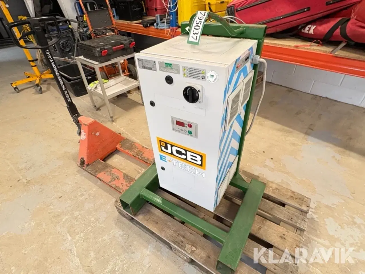 Billede 1 - Hurtiglader JCB MG 18 / E-Tech 18 kw / 48v-320a