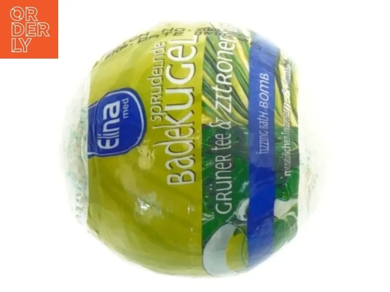 Billede 1 - Badebombe med grøn te og citron (str. 100 g)