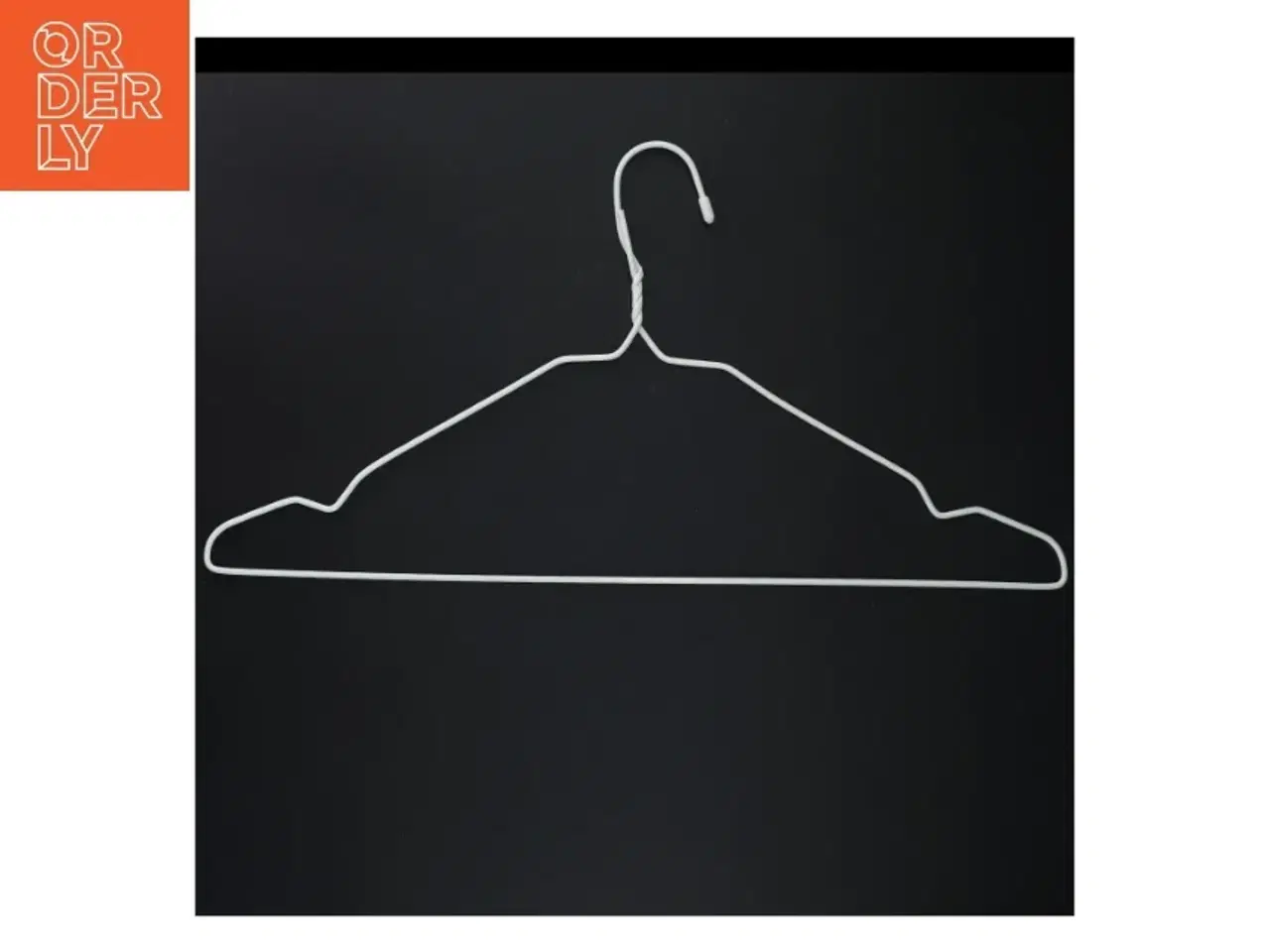 Billede 2 - 10stk Hvide bøjler(str. 43 cm) (str. 43 cm)