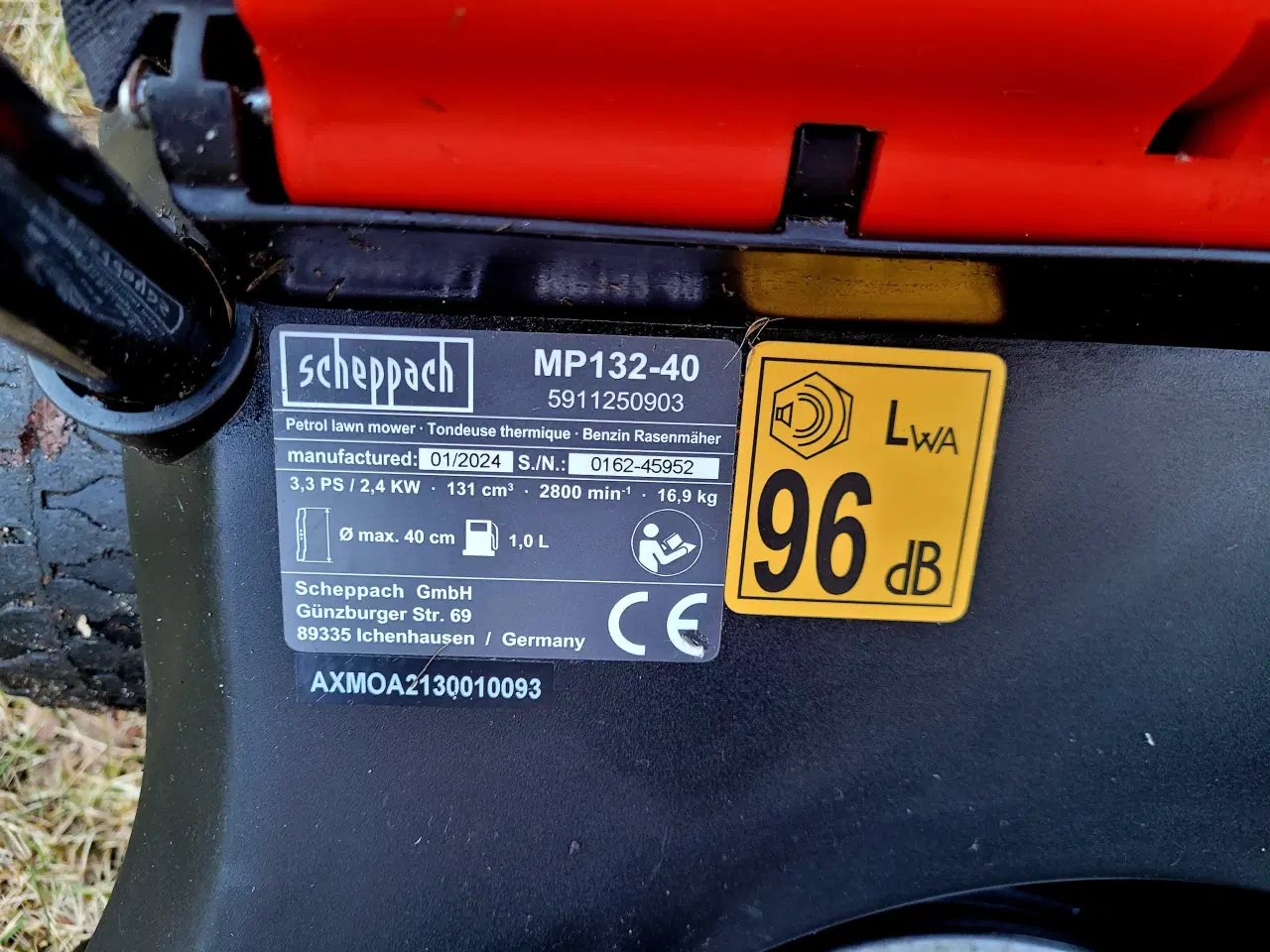 Billede 7 - Scheppach MP132-40 plæneklipper