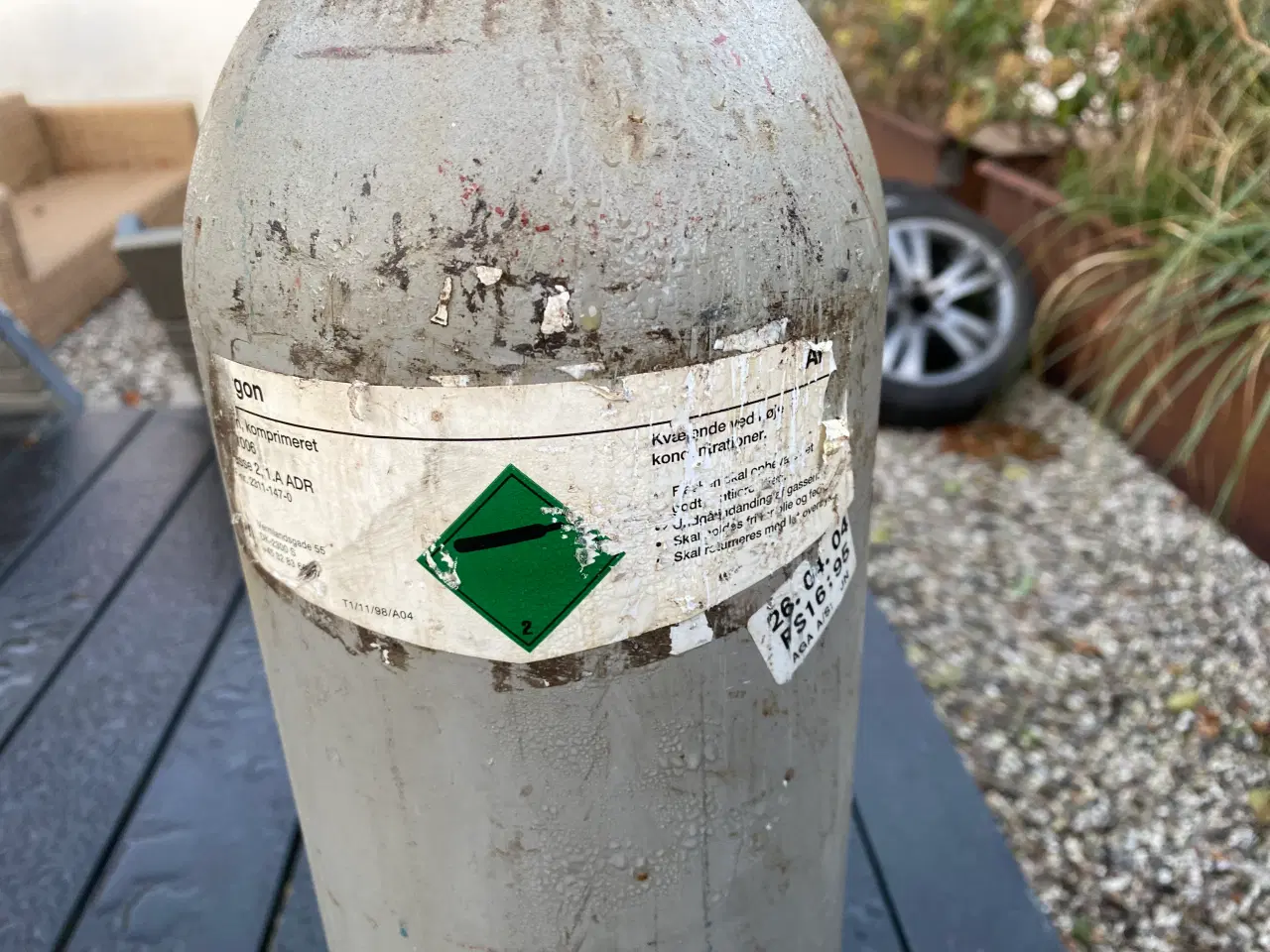 Billede 4 - Argon Montage flaske ejer flaske