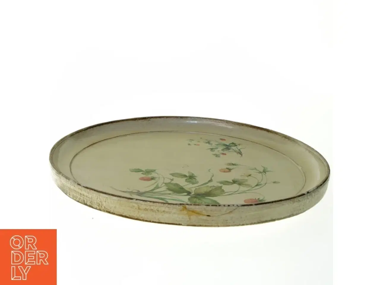 Billede 2 - Cottage Core Vintage Retro Jordbær Bakke (str. 35 x 2 cm)