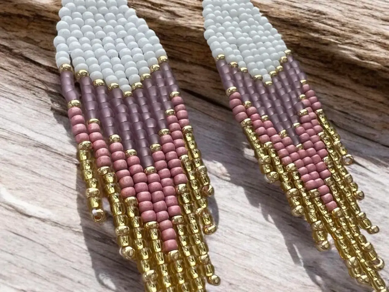 Billede 2 - Grønlandske perle øreringe