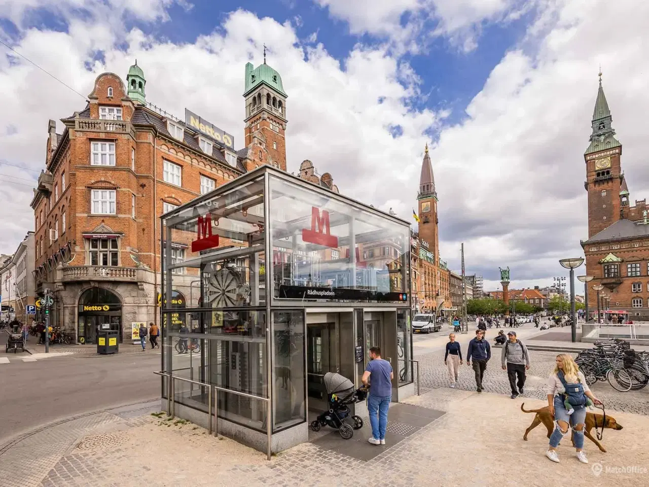 Billede 12 - Kontor med central placering og smuk udsigt over Axeltorv - Lige ved Vesterport St. og Rådhuspladsens metro