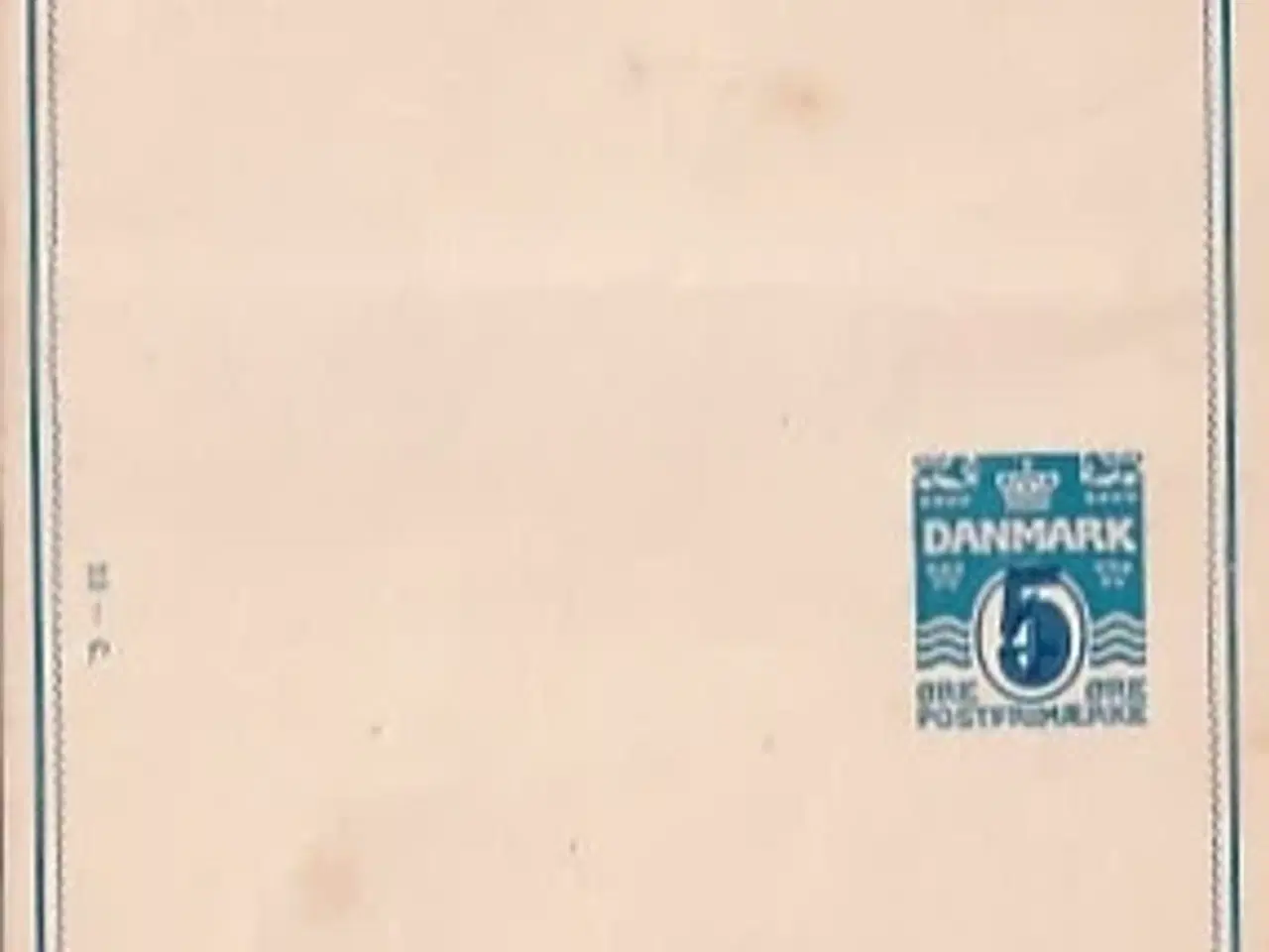 Billede 1 - Helsagskorsbånd 23 C -  5 på 4 Øre Bølgelinie - Ubrugt