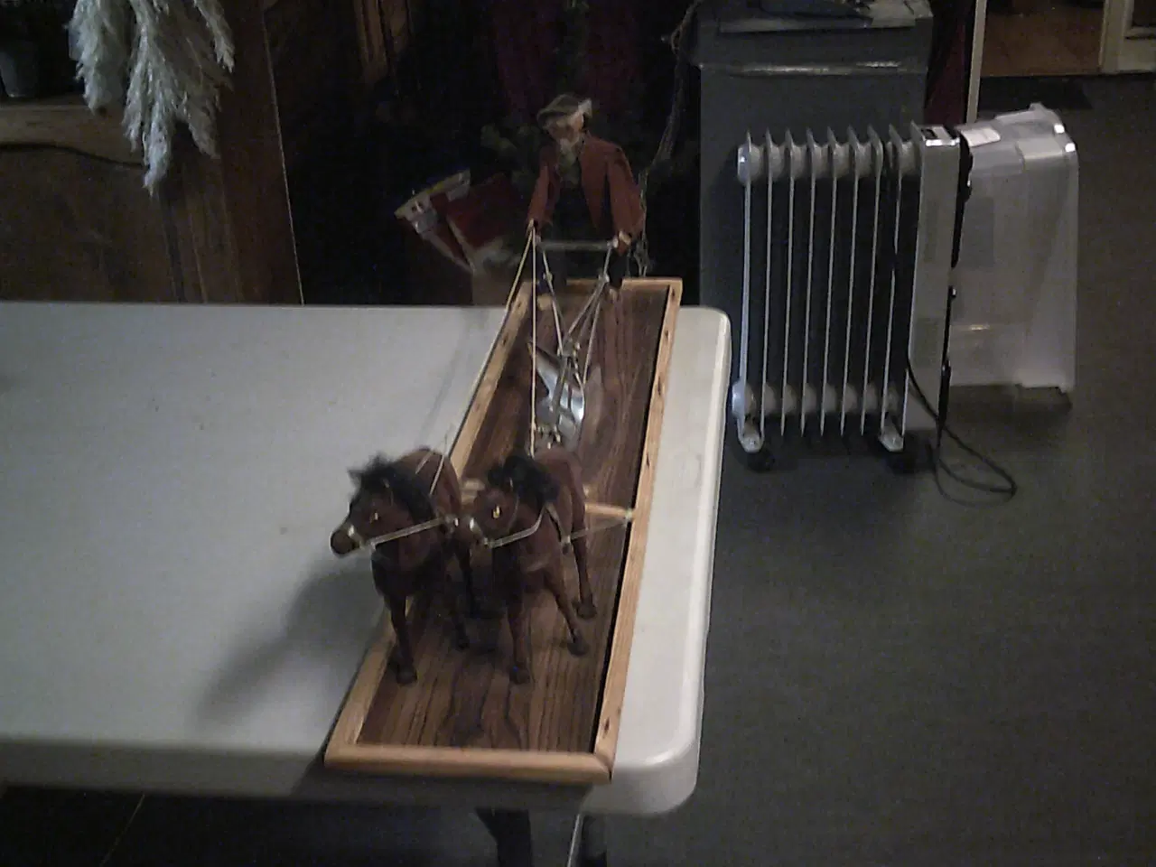 Billede 2 - Håndlavet enkeltplov med forspand+plovmand