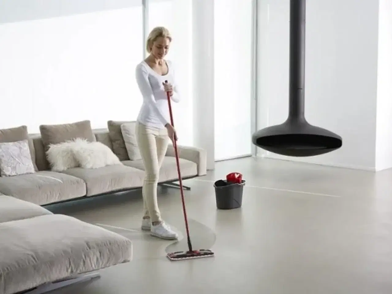 Billede 6 - Gulvmoppe med spand – Vileda Ultramax Box