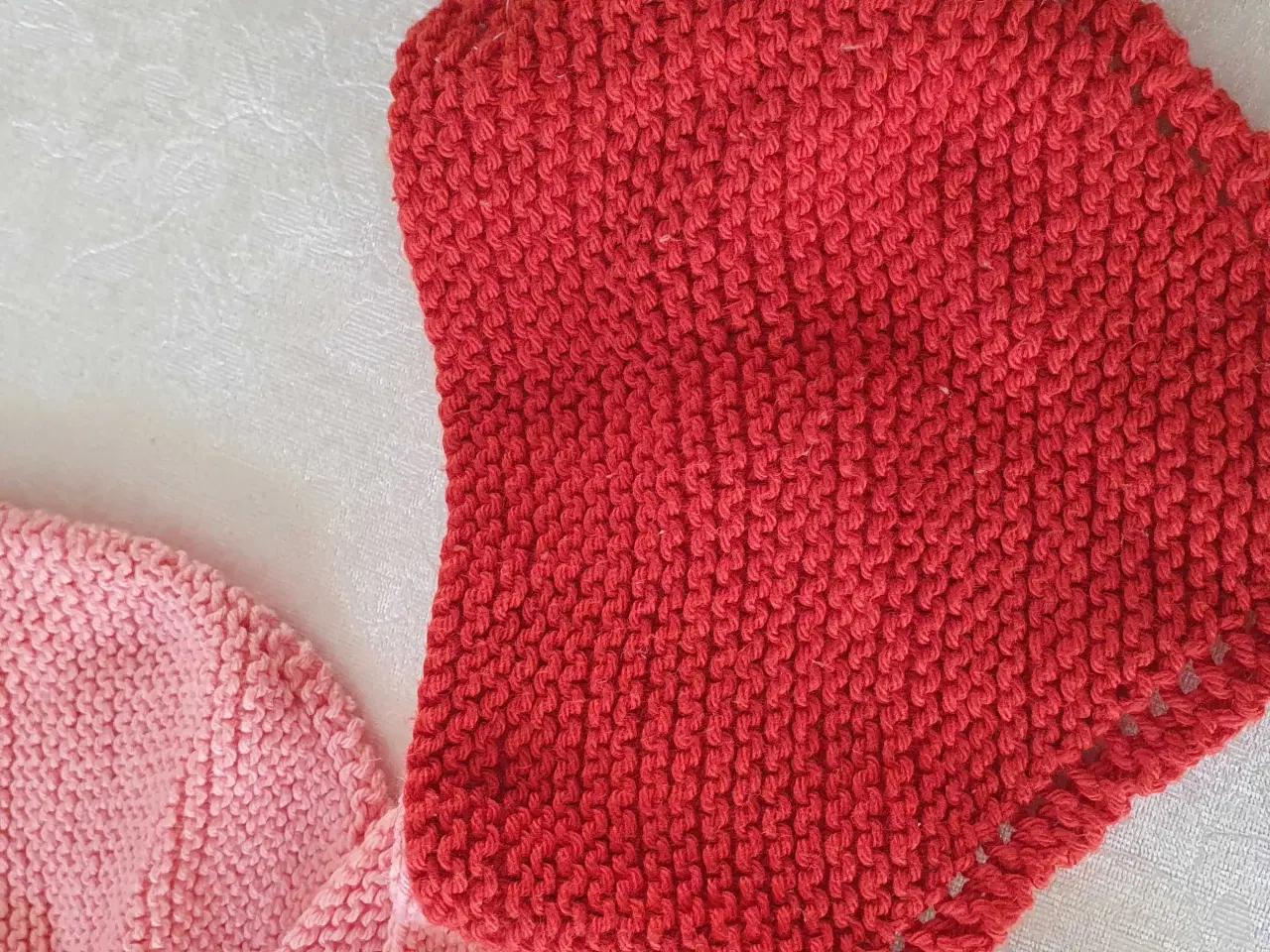 Billede 6 - Hagesmæk hjemmestrikket bomuld