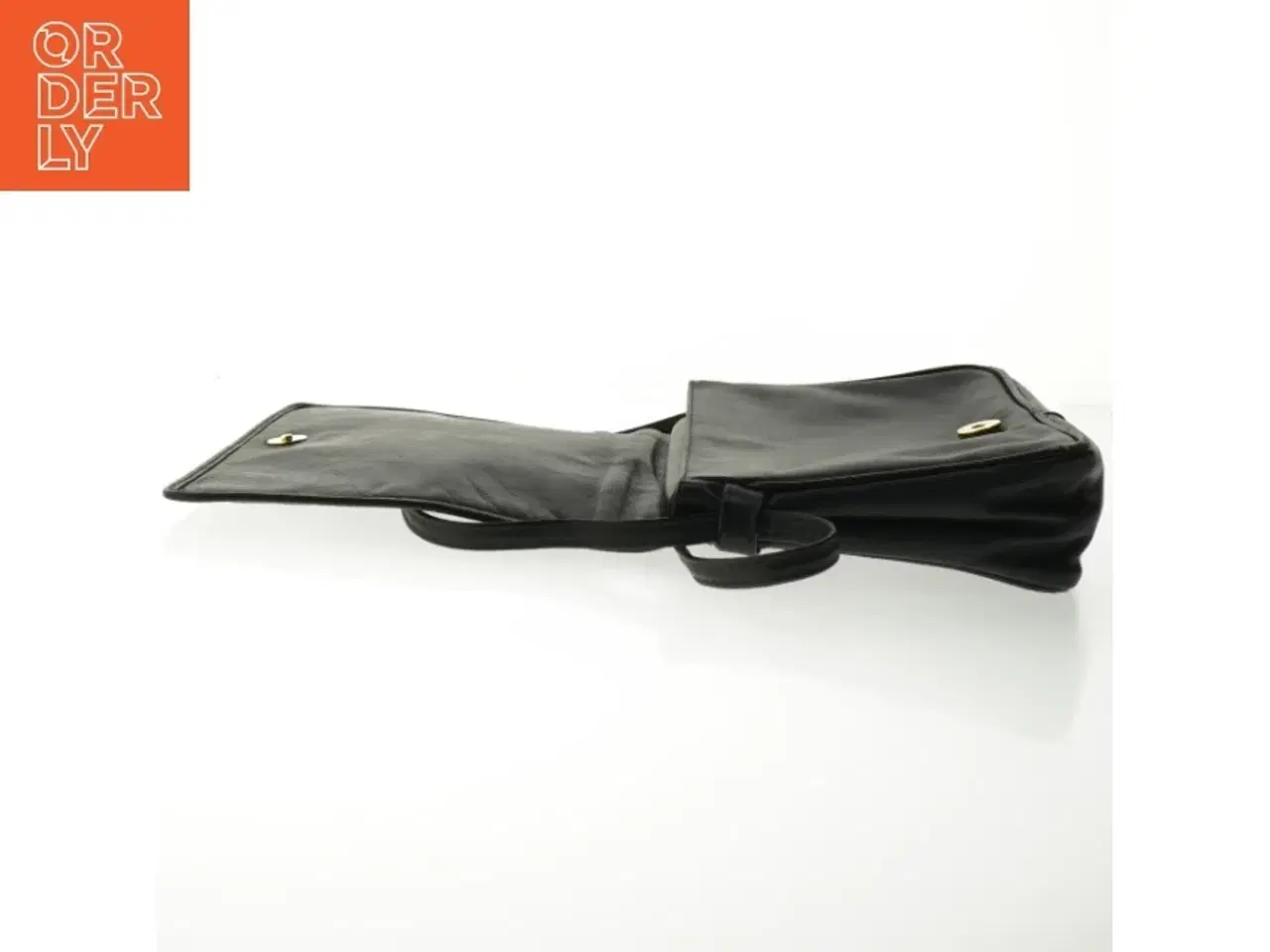 Billede 3 - Sort skuldertaske fra Taske (str. 26 x 19 cm)