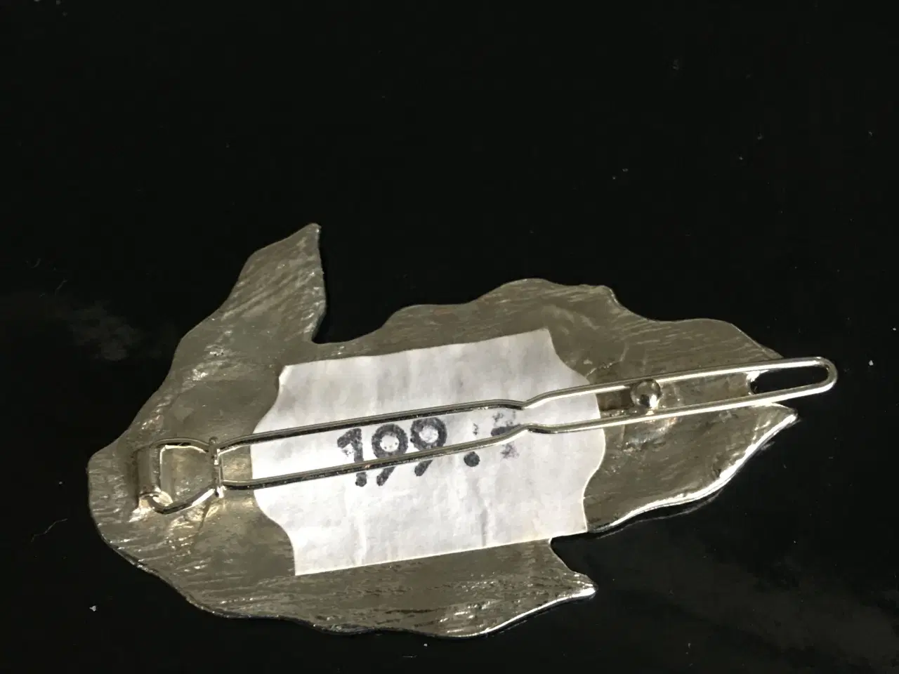 Billede 2 - Forsølvet broche