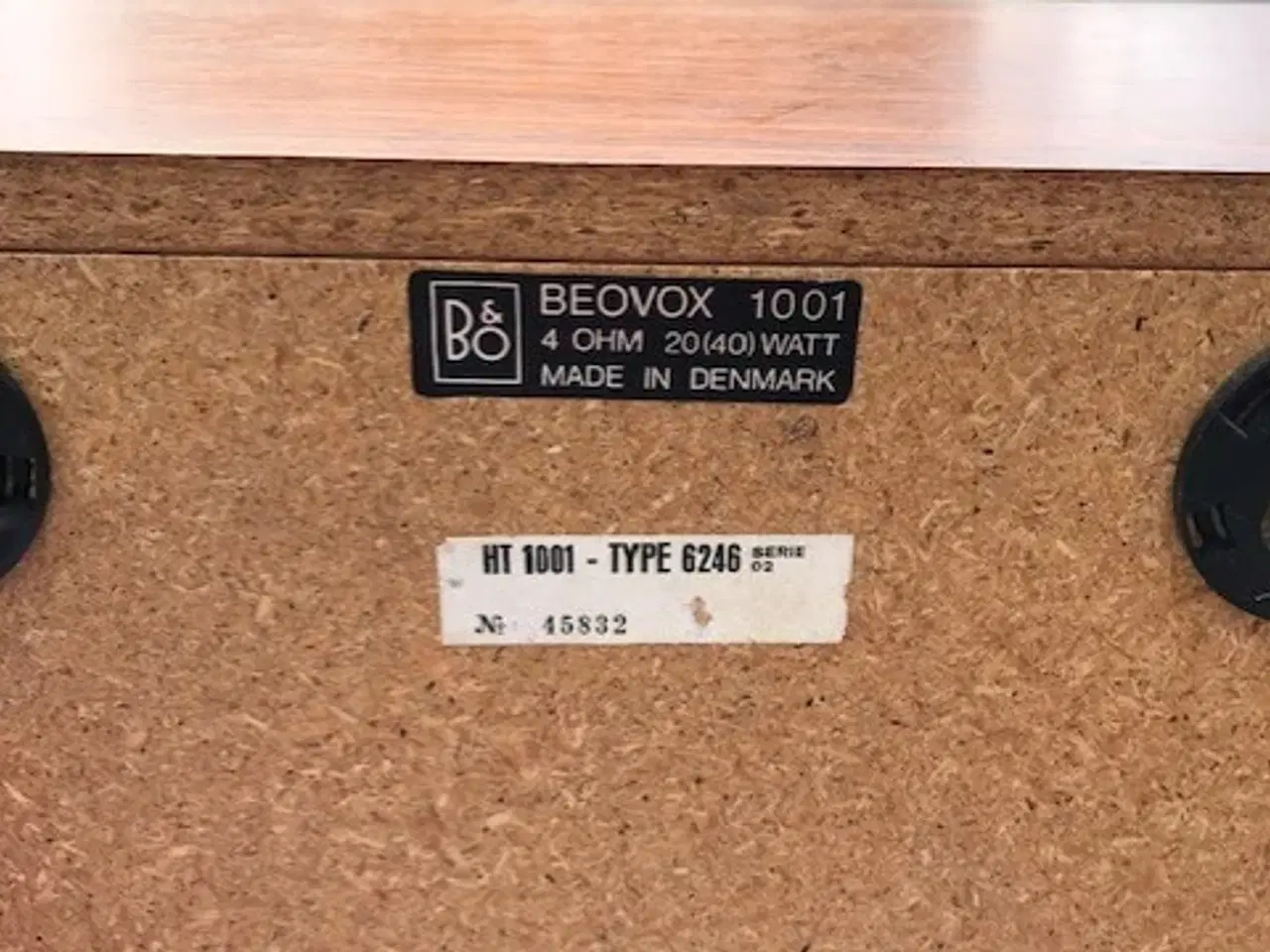 Billede 3 - Højtaler Beovox 1001