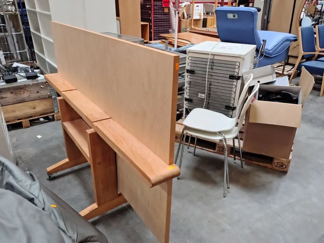 Billede 6 - Spisebord med kork bordplade