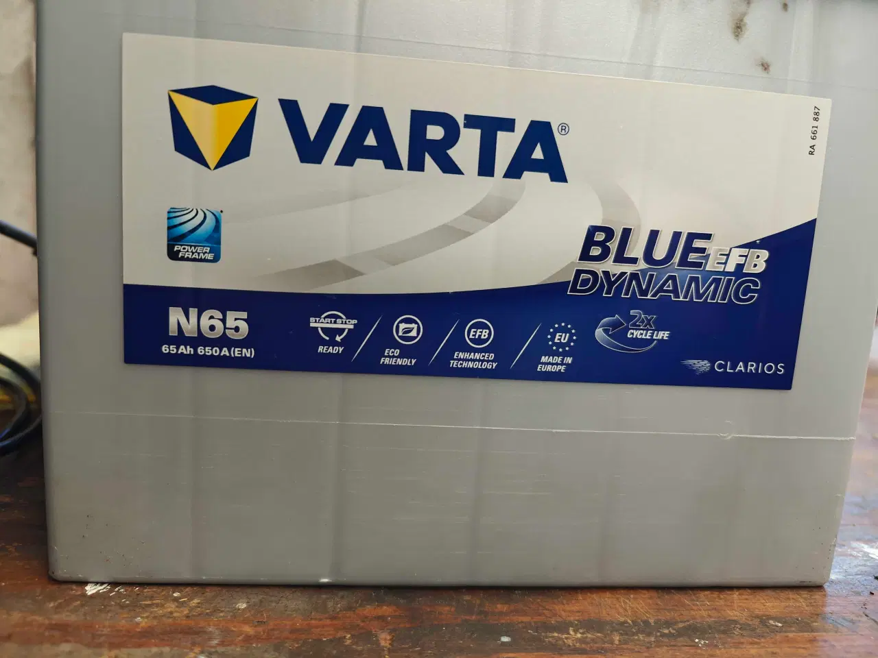 Billede 2 - Bilbatteri EFB type.