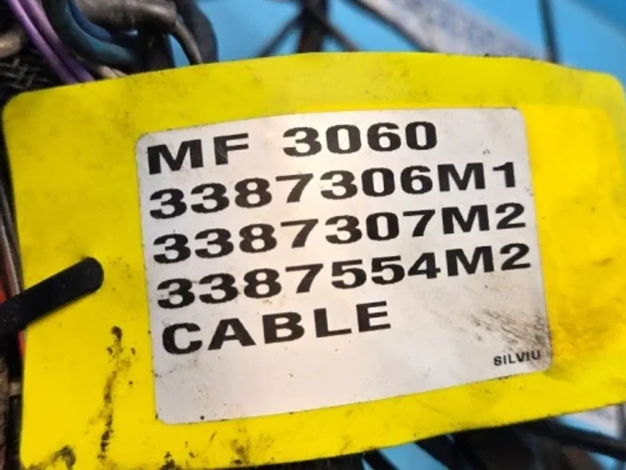 Billede 2 - Massey Ferguson 3060 Ledningsnet 3387306M1