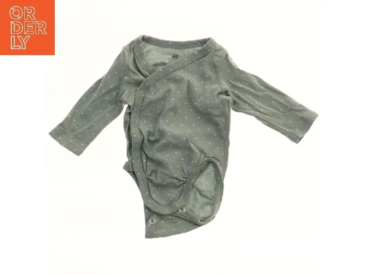 Billede 1 - Grå bodystocking med prikker fra H&M (str. 50)