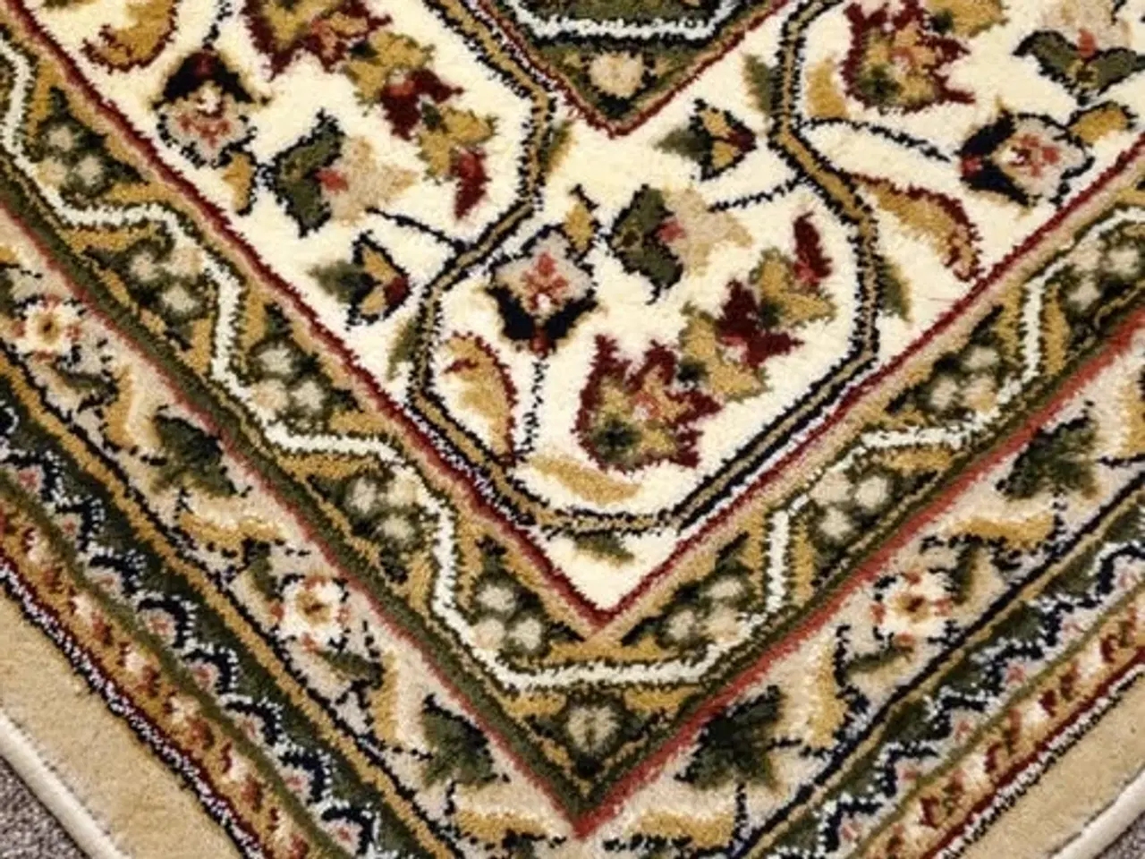 Billede 4 - Orientalsk Lotos MIR Tæppe – 240 x 340 cm – Beige