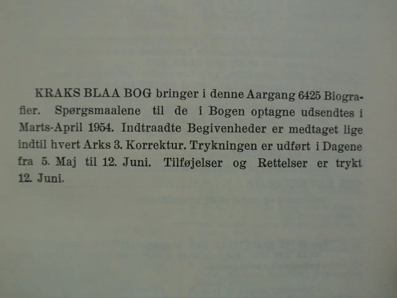 Billede 3 - kraks blaa bog 1954