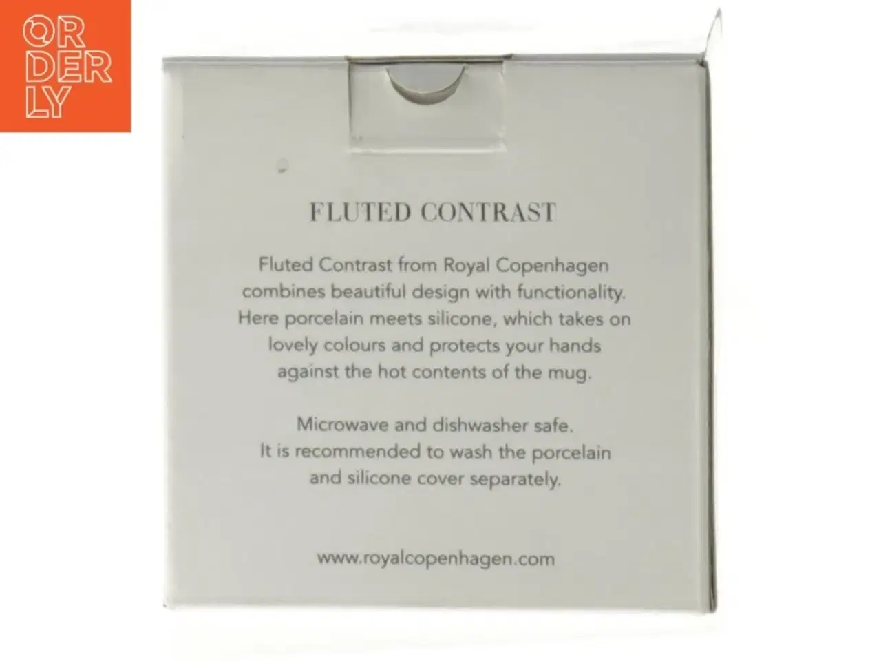 Billede 3 - Royal Copenhagen Fluted Contrast Krus fra Royal Copenhagen (str. 9,5 cm)