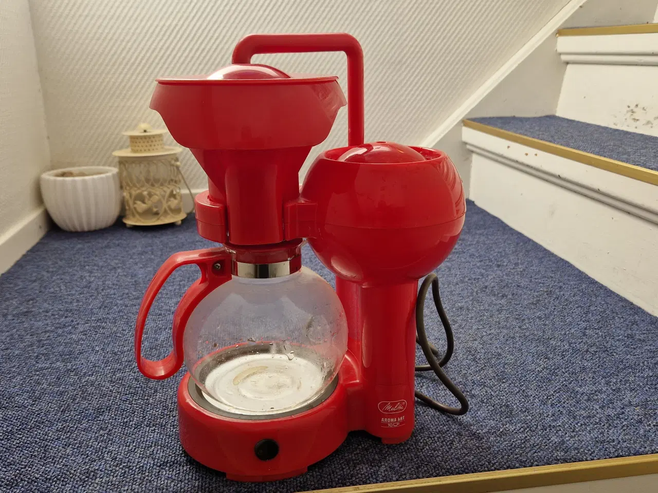 Billede 1 - Melitta Kaffemaskine retro orange rød