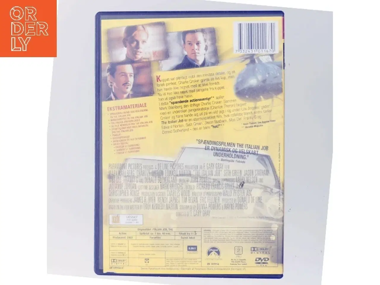 Billede 3 - The Italian Job med Mark Wahlberg (DVD)