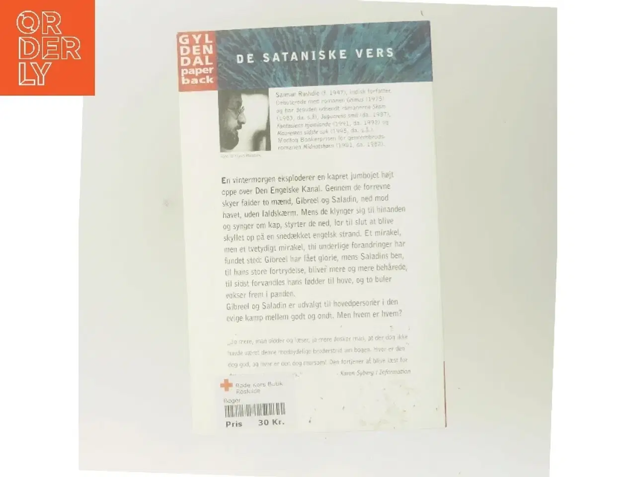 Billede 3 - De Sataniske Vers af Salman Rushdie (Bog)