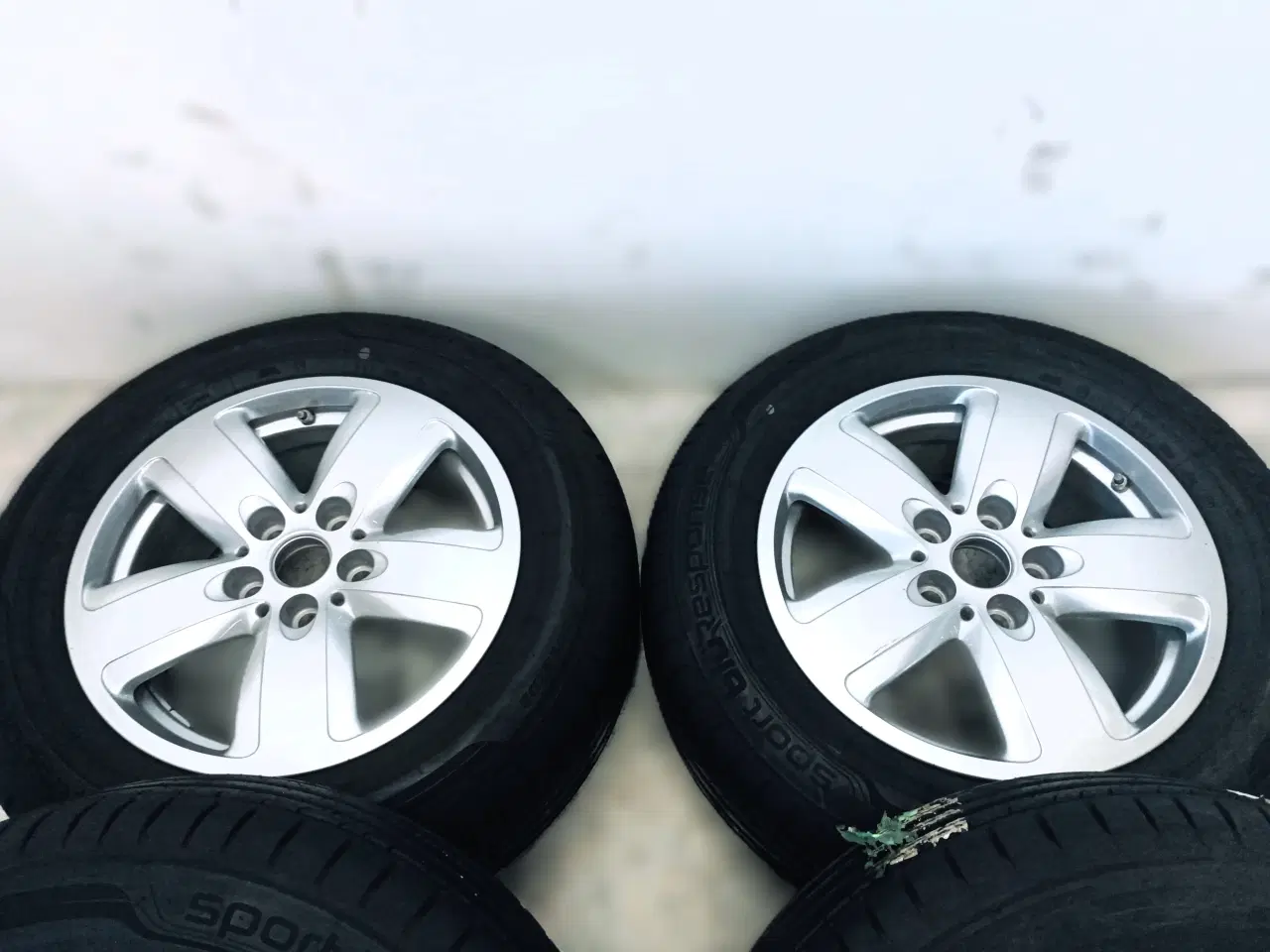 Billede 4 - 5x112 16" ET41 nav 66,6ø MINI sommersæt inkl. TPMS