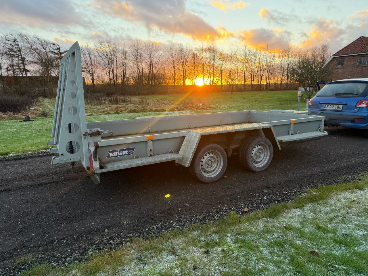 Billede 1 - Variant 3518 M4 Maskintrailer