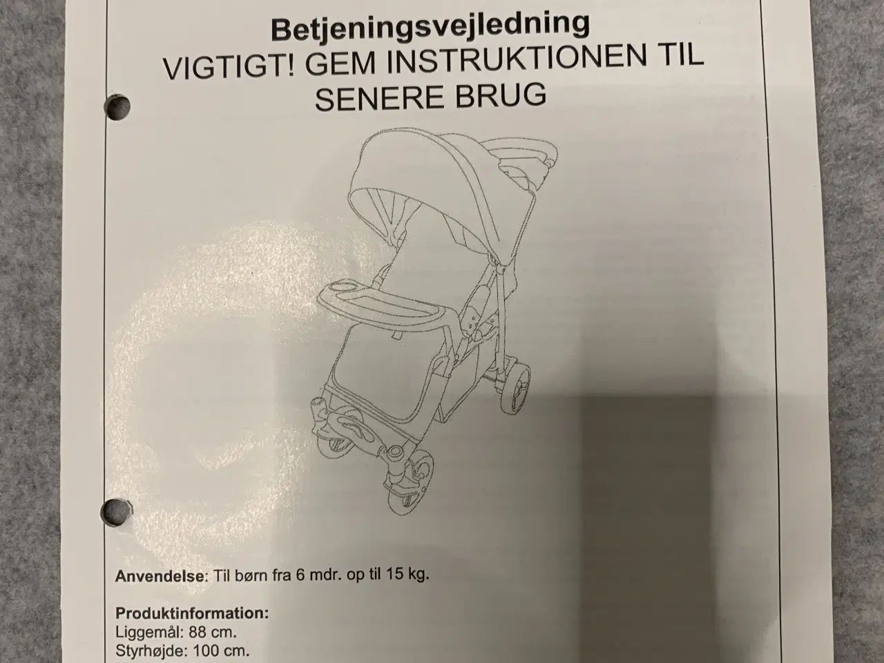 Billede 8 - Klapvogn travle 500